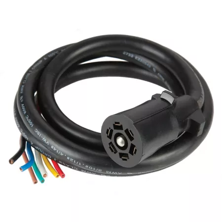 Reese Towpower 7-Way Molded Connector with 6-Foot Cable Primary Wire