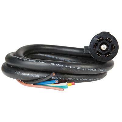 Image showing  7-Way Molded Connector with 6 ft. Cable