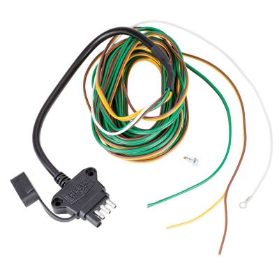 Reese Towpower 4-Way Flat Trailer End Wiring Connector, 20 ft. Wire, 8550811