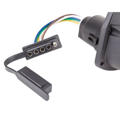 Image showing  7-Way with 5-Way and 4-Way Flat Wiring Adapter, Dual Port, 8551111