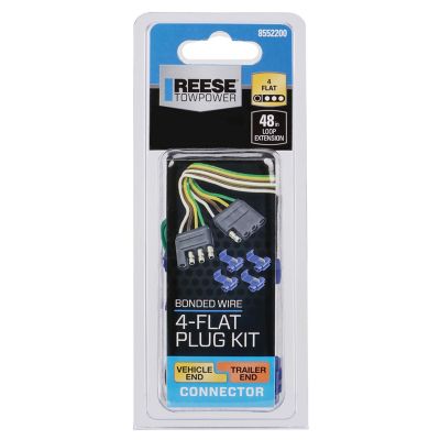 Image showing  4-Way Flat Extension Wiring Connector, 48 in. Wire, 8552200