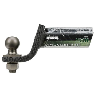 Image showing  2 in. Receiver Class III/IV Interlock Ball Mount Tactical Starter Kit, 3.25 in. Drop, 5,000 lb. Capacity