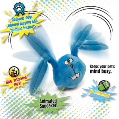 Image showing 3 th goDog Action Plush Animated Squeaker Plush Dog Toy