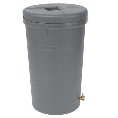 Good Ideas Rain Wizard Aspen Rain Barrel with Diverter Kit