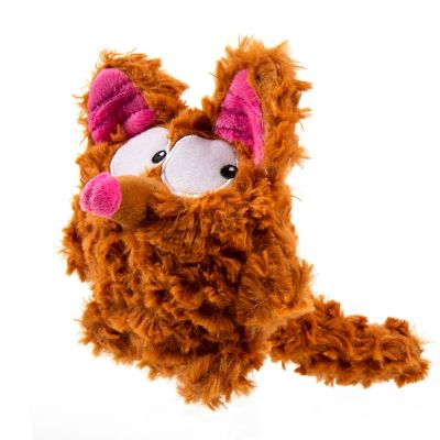 Image showing  PlayClean Bush Monster Squeaker Plush Dog Toy