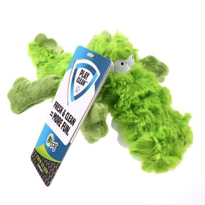 Image showing  PlayClean Gator Squeaker Plush Pet Toy
