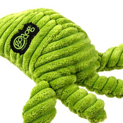 Image showing  Large PlayClean Germs Monster Squeaker Plush Pet Toy