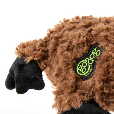 Image showing  PlayClean Sloth Squeaker Plush Pet Toy