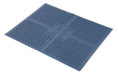 Image showing 1 th Petlinks Purr-fect Paws Multi-Purpose Cat Litter Mat, Blue, Large