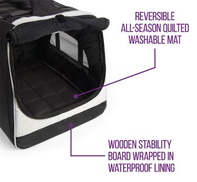 Image showing  Airline-Approved Forma Frame Crash-Tested Polyester Travel Pet Carrier