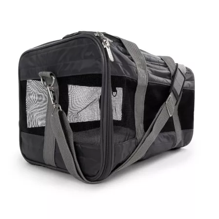 Sherpa Original Deluxe Travel Pet Carrier Airline Approved – Grey Medium Soft Sided Crates