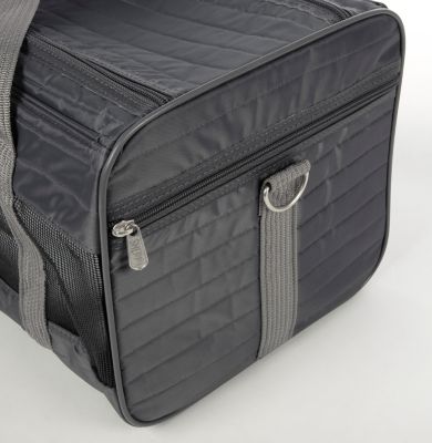 Image showing  Airline-Approved Original Deluxe Medium Polyester Travel Pet Carrier, Gray