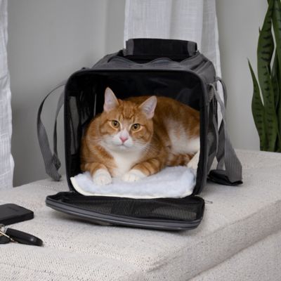 Image showing 5 th Sherpa Airline-Approved Original Deluxe Medium Polyester Travel Pet Carrier, Gray