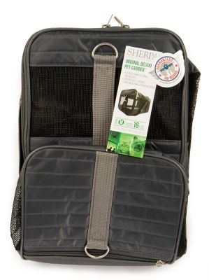 Image showing 6 th Sherpa Airline-Approved Original Deluxe Medium Polyester Travel Pet Carrier, Gray