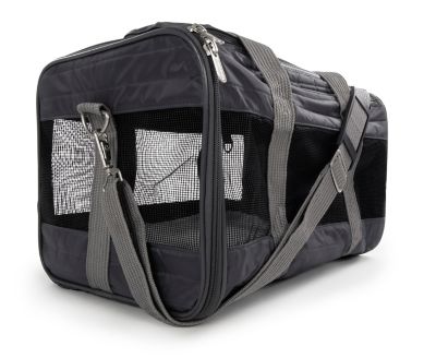Sherpa Tote Around Town Travel Pet Carrier with Stay Clean Technology - Black, Small