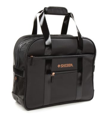 Image showing  Tote Around Town Medium Polyester Travel Pet Carrier with Stay Clean Technology, Black