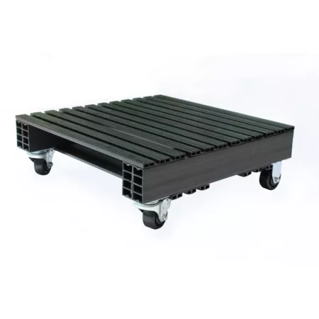 Jifram Extrusions 1 000 lb Storage Pallet Caddy 24 in x 24 in. Storage Totes