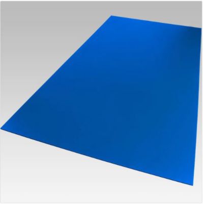 Palram Palight Project PVC Sheets, 24 in. x 24 in. x 0.118 in., Foam PVC, Blue Sheet, 158198
