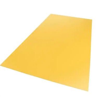 Palram Palight Project PVC Sheets, 12 in. x 12 in. x 0.118 in., Foam PVC, Yellow Sheet, 158204