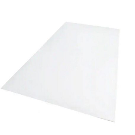 Palram Palight Project PVC Sheets, 12 in. x 12 in. x 0.079 in., Foam PVC, White Sheet, 168471