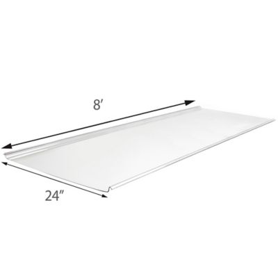 Image showing  Polycarbonate Panel, 24 in. x 96 in. x 0.118 in., Clear