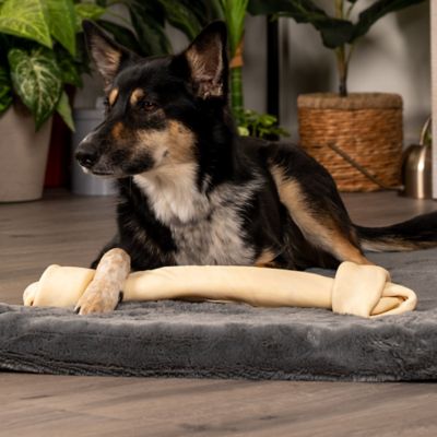 Image showing  20-22 in. American Beefhide Natural Flavor Bone Dog Chew Treat