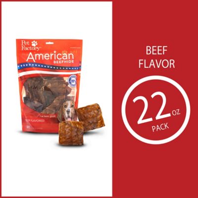 Image showing  American Beefhide Chips Beef Flavor Dog Chews, 22 oz.