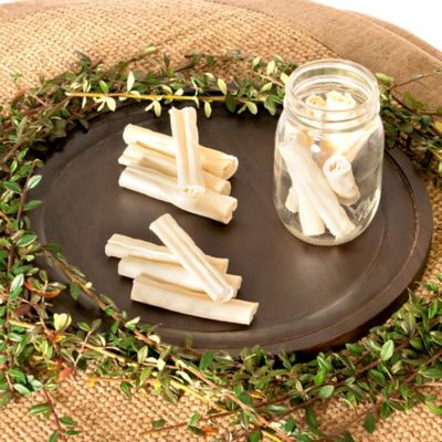 Image showing 7 th Pet Factory 3 in. American Beefhide Natural Flavor Mini Rolls Dog Chew Treats, 40 ct.