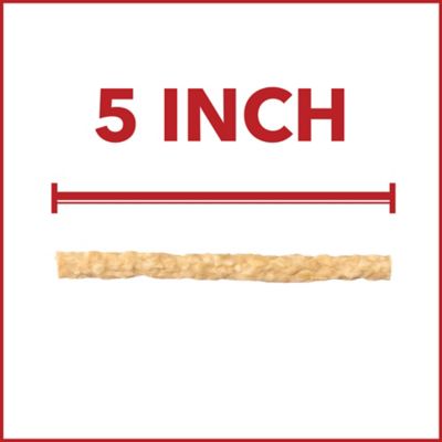 Image showing 5 th Pet Factory 5 in. American Beefhide Natural Flavor Munchy Mini Rolls Dog Chew Treats, 1.5 lb.