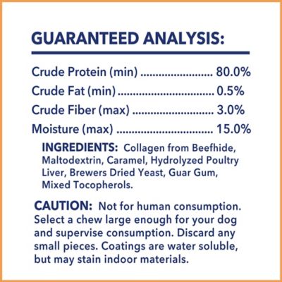 Image showing  6-7 in. CareChewz Chicken Marinade Flavor Collagen Twist Keys Dog Chew Treats, 6 ct.