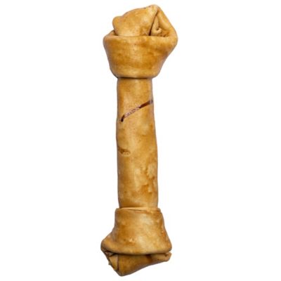 Image showing  Made in USA Beefhide Bone Chicken Flavored - 12 in., 1 ct.