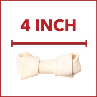 Image showing 5 th Pet Factory 4-5 in. American Beefhide Natural Flavor Bones Dog Chew Treats, 8 ct.