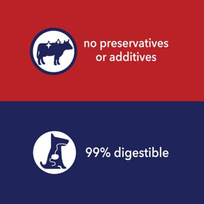 Image showing 7 th Pet Factory 4-5 in. American Beefhide Natural Flavor Bones Dog Chew Treats, 8 ct.