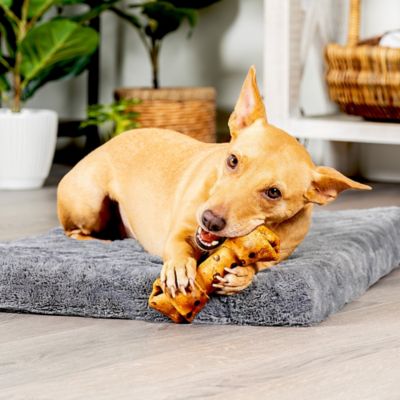 Image showing  6 in. American Beefhide Bones Peanut Butter Flavor Dog Chew Treats, 12 ct.