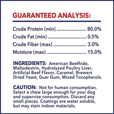 Image showing  5 in. American Beefhide Beef and Chicken Flavor Chip Rolls Dog Chew Treats, 18 ct.