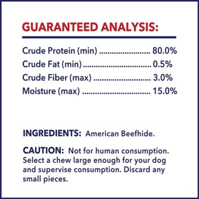 Image showing 3 th Pet Factory 5 in. American Beefhide Natural Flavor Chip Rolls Dog Chew Treats, 22 ct., 78704