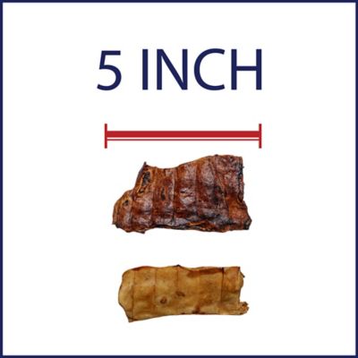 Image showing  American Beefhide Beef and Chicken Flavor Chips Dog Chew Treats, 8 oz.