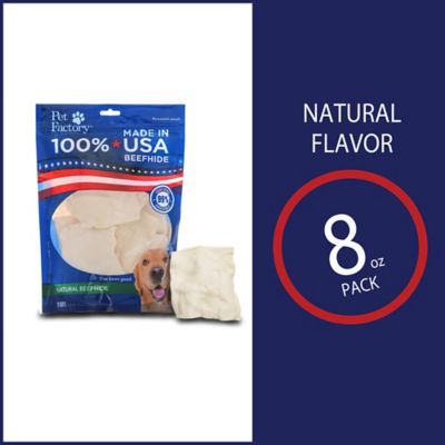 Image showing  American Beefhide Natural Flavor Chips Dog Chew Treats, 8 oz.