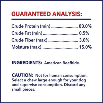 Image showing  8 in. American Beefhide Natural Flavor Rolls Dog Chew Treats, 10 ct.