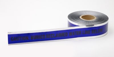 Mutual Industries 3 in. x 1,000 ft. Detect Reclaimed Water Tape