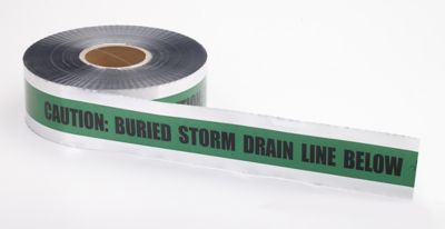 Mutual Industries 3 in. x 1,000 ft. Detect Storm Drain Tape