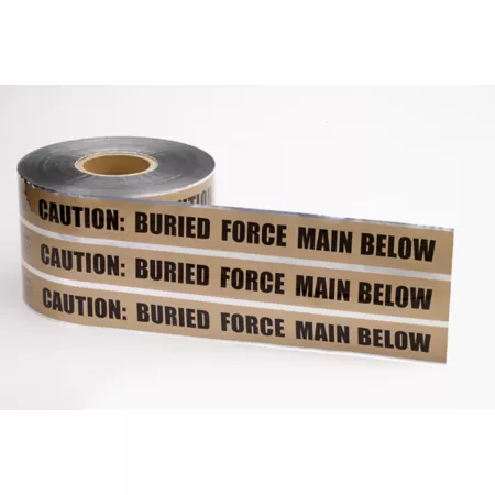 Mutual Industries 6 in x 1000 ft Force Sensing Master Tape Marking Flags