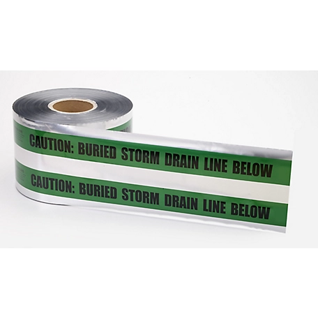 Mutual Industries 6 in. x 1,000 ft. Detect Storm Drain Tape