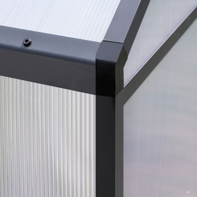 Image showing 6 th Veikous 6 ft. L x 12 ft. W Walk-In Greenhouse with Roof Vent