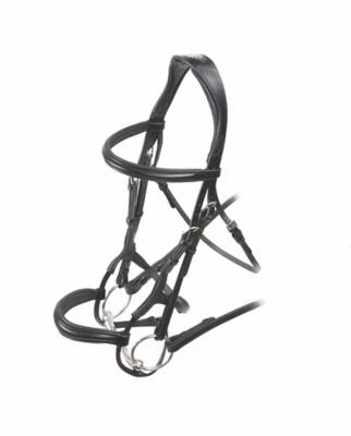 Shires Rapida Rolled Padded Cavesson Bridle