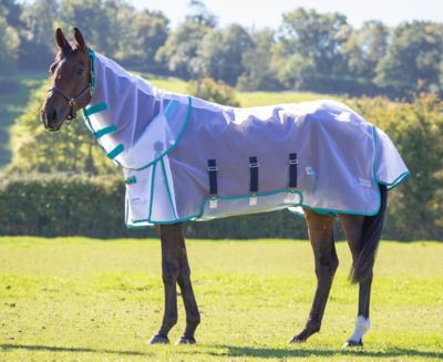 Shires Fine Mesh Horse Fly Sheet with Neck