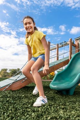 Image showing 7 th GroundSmart 37.5 cu. ft. Green Rubber Nugget Mulch