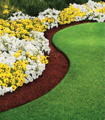 Image showing  75 cu. ft. Red Rubber Nugget Mulch