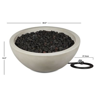 Image showing  38 in. Eldora Propane Fire Bowl