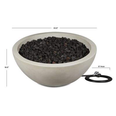 Image showing  42 in. Eldora Propane Gas Fire Bowl, 132LP-FOG